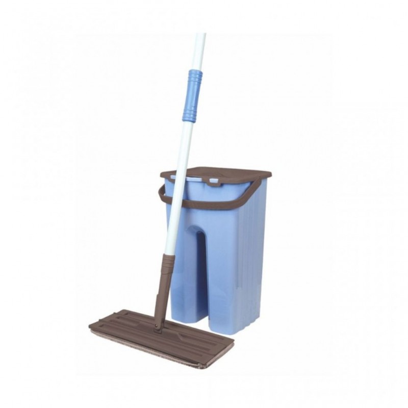 Hausberg ERT-MN 500BL Ertone Flat Mop With Bucket "O"