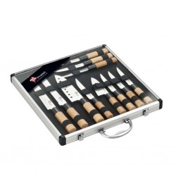 Pradel Essentials 11pcs Cutlery Case  Bamboo Sleeves - PCOT001011 "O"
