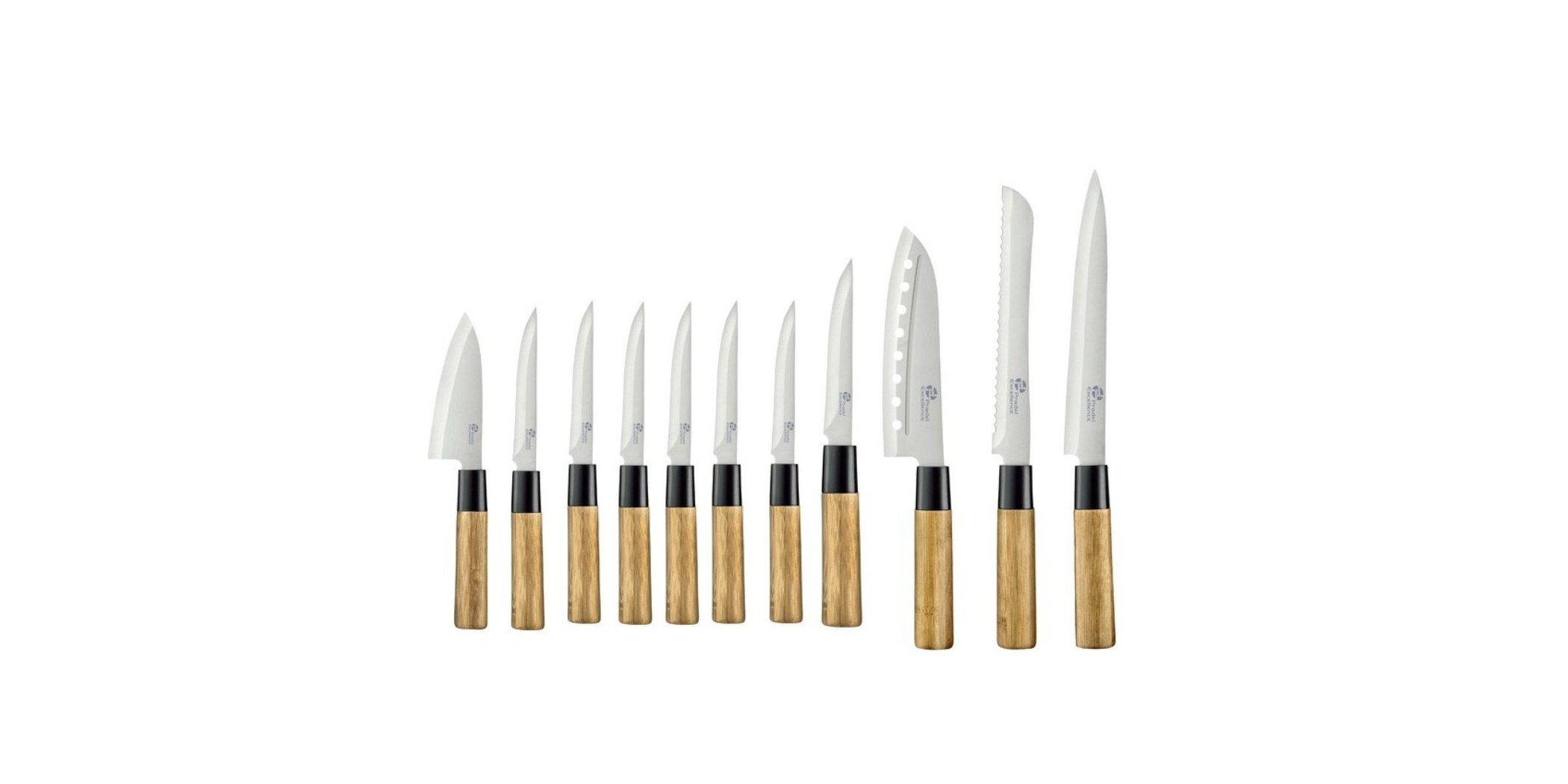 Pradel Essentials 11pcs Cutlery Case  Bamboo Sleeves - PCOT001011 "O"