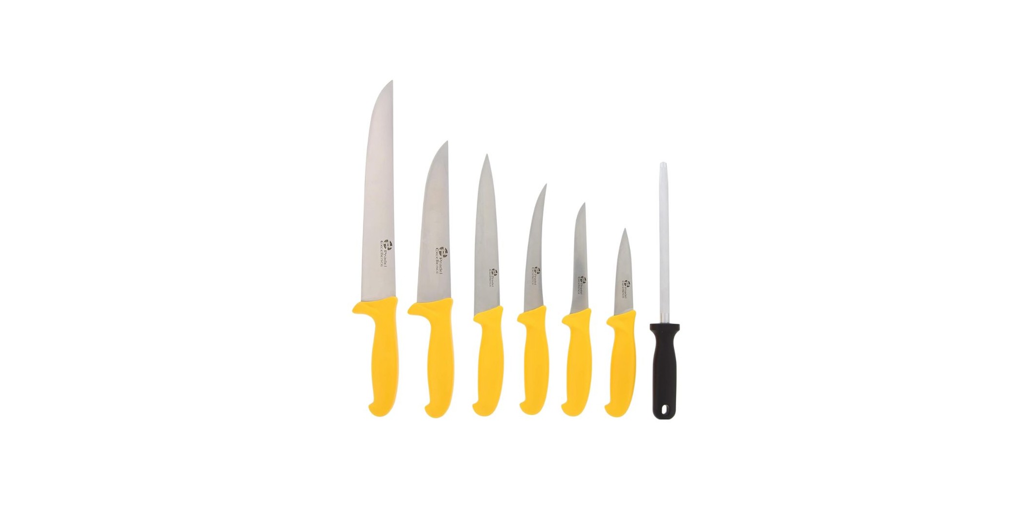 Pradel Authentic - 6 Knives + 1 Shotgun + Bag Convertible To Apron - PCOT005008  "O"
