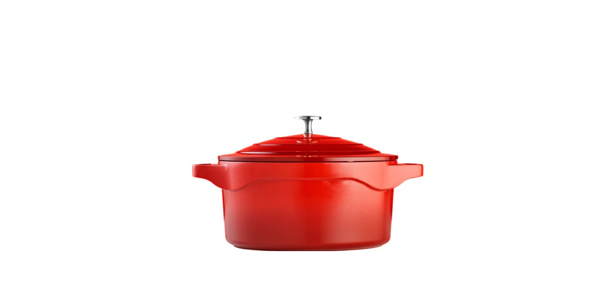 Pradel Magma 28cm Cast Aluminium Round Casserole Dish With Aluminium Lid PCUI003003 "O"