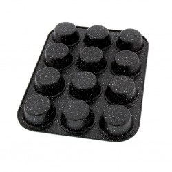 Pradel 35 x 26 x 3cm Stone Style 12 Muffin Tin M5005003 "O"