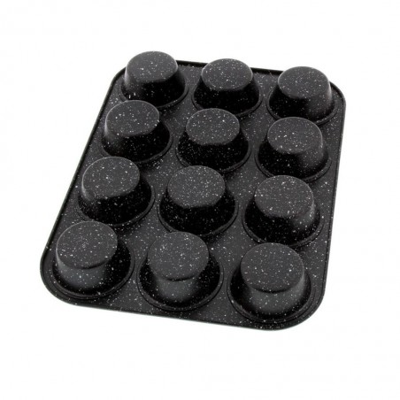 Pradel 35 x 26 x 3cm Stone Style 12 Muffin Tin M5005003 "O"