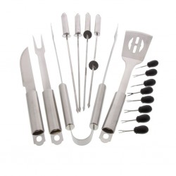 Pradel 16pcs Metal Barbecue Case P0001023/WB107 "O"