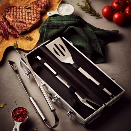Pradel 3pcs Metal Barbecue Case P0001024/WB109 "O"