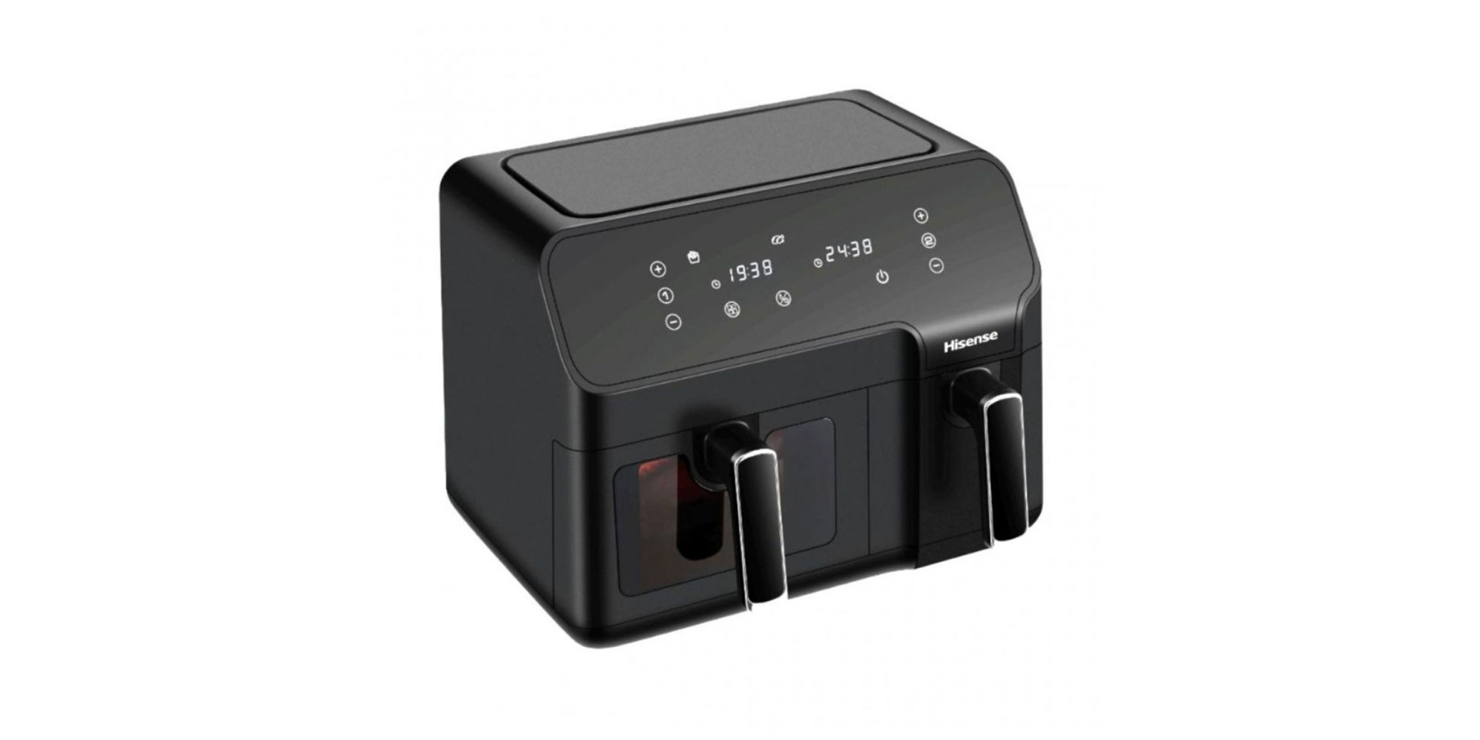 Hisense H09AFBK2S5 5.5L+3.3L Black LED 2YW Dual Air fryer "O"