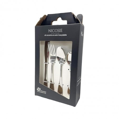 Pradel Nicosia 16pcs Stainless Steel Cutlery Set - PCOX015016 "O"