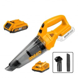 Ingco CVLI20126 Cordless Vacuum Cleaner Incl 2.0Ah Battery (FBLI2001) & Fast Charger(FCLI2001E) "O"