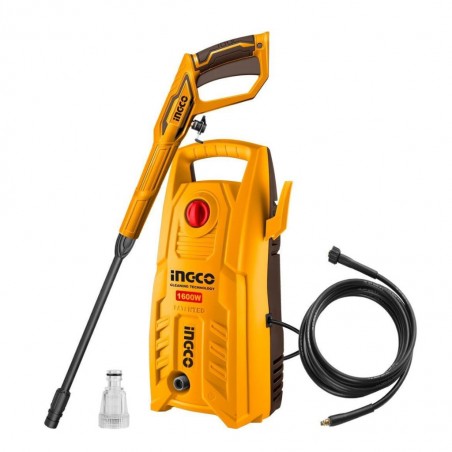 Ingco HPWR16008 140 bars High Pressure Washer 18MW Carbon Brush Motor