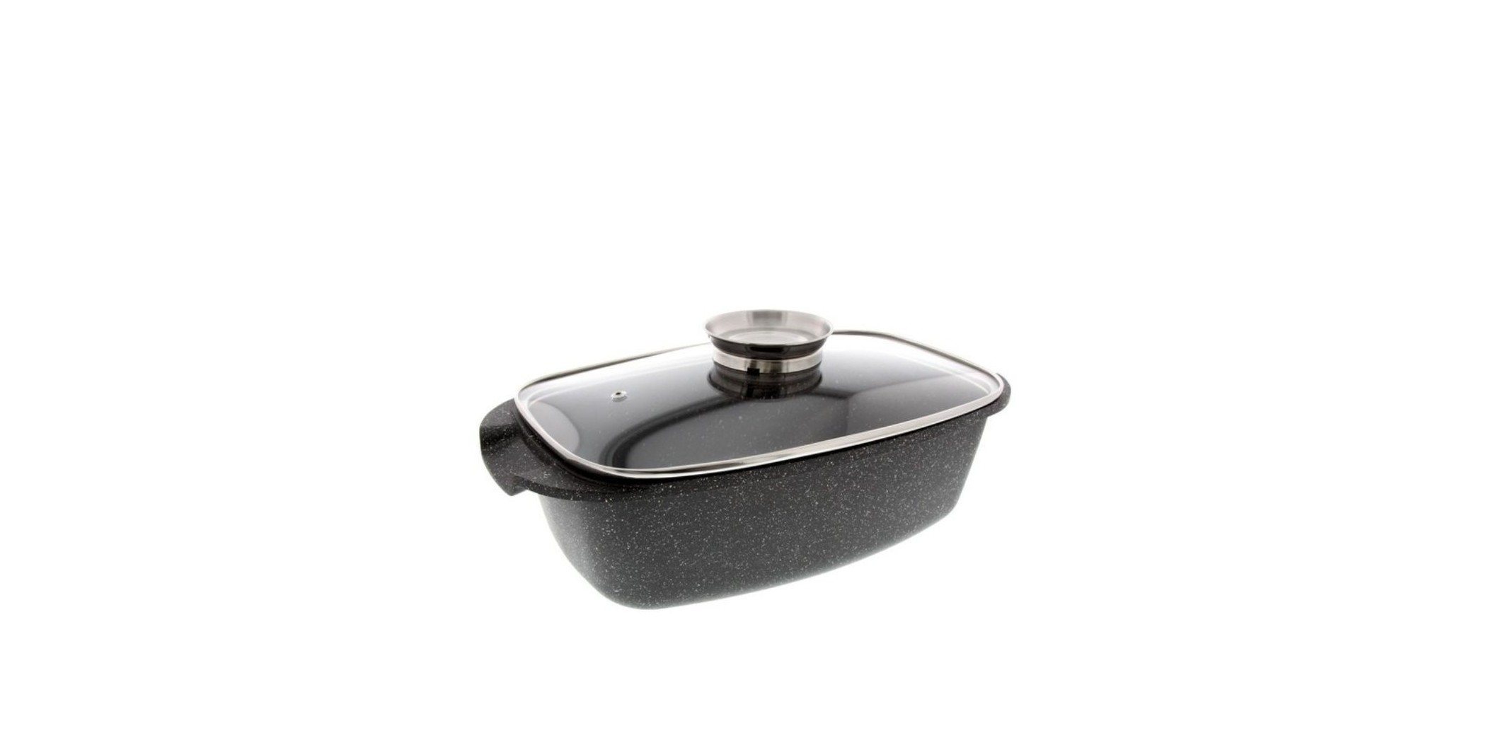 Pradel Premium 39 x 22cm Baking Dish Cast Aluminium With Glass Lid - PCUI001033 "O"