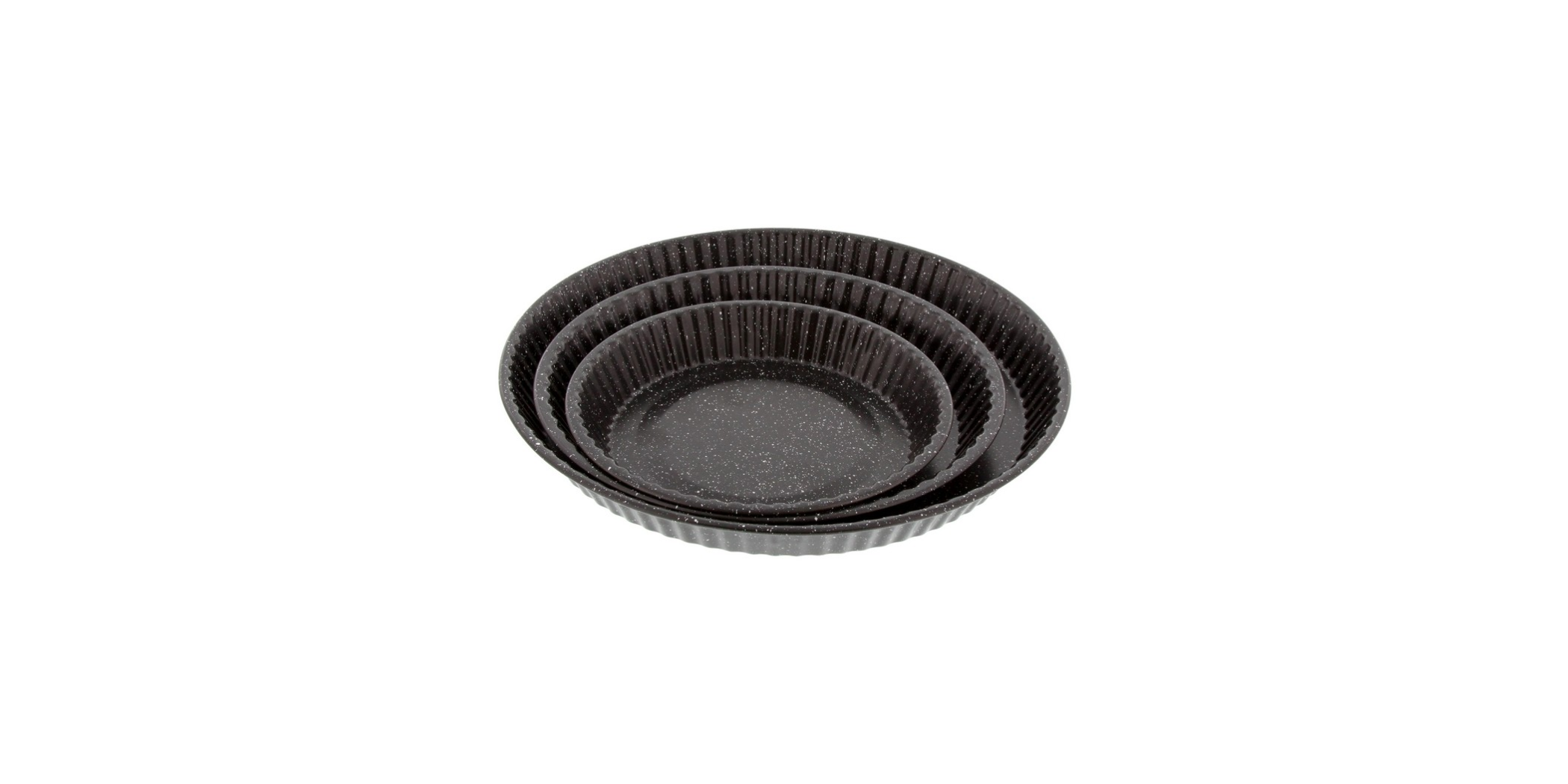 Pradel 20/25/31cm Set of 3 Stone Style Tart Tins M5005001 "O