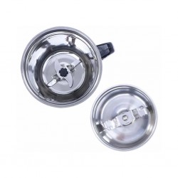 Wonderchef WON651-63154712 Capri Mixer Grinder 550W Black & Red 5YW "O"