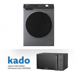Hitachi BD-802HVOS Washing Machine & Free Hitachi HMR-M2002 Microwave Oven