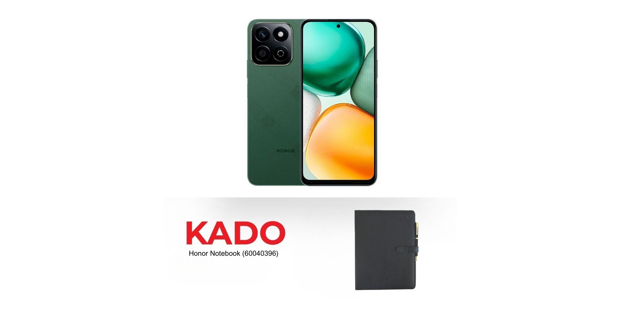 Honor X7c Forest Green & Free Honor Notebook