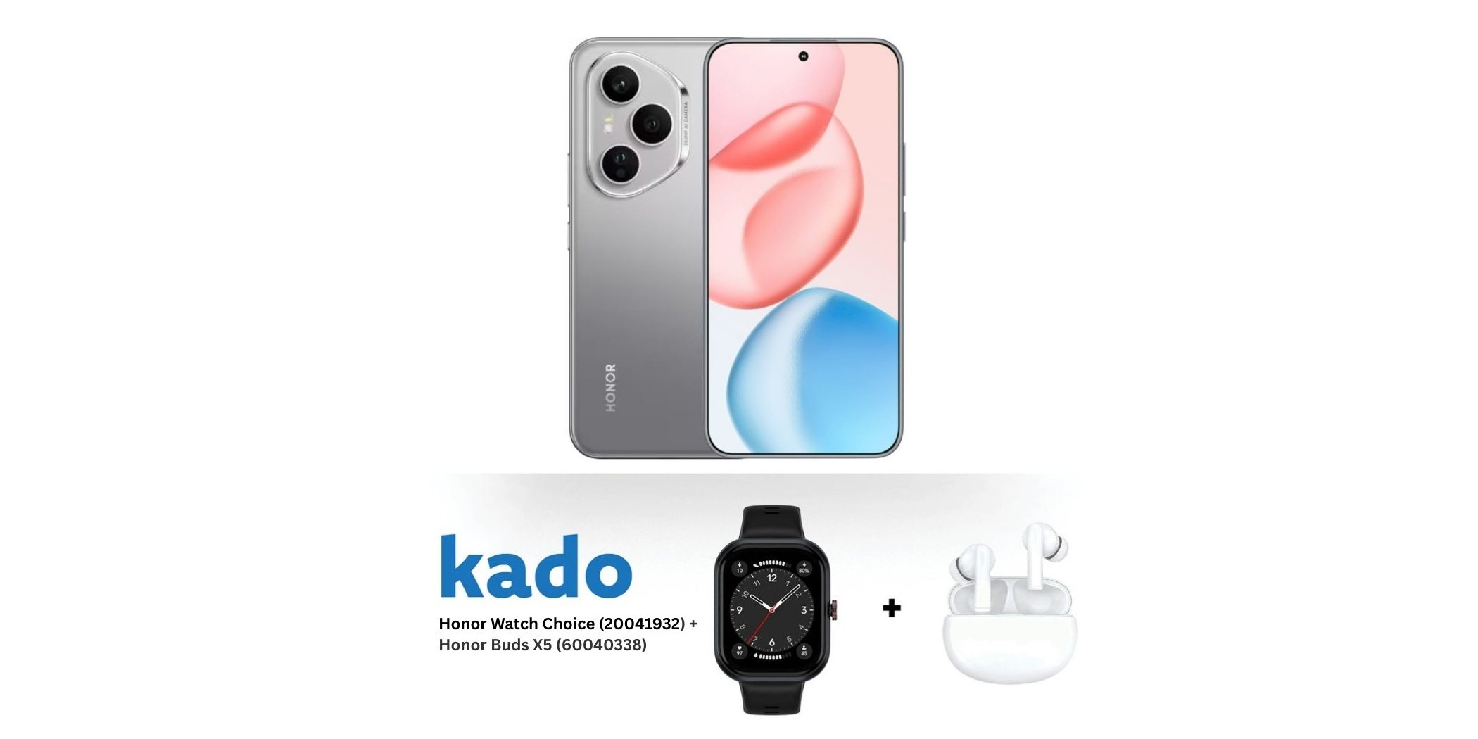 Free Honor Earbuds X5 + HONOR Watch Choice Black