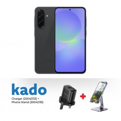 Samsung Galaxy A36 5G (8GB+128GB) Black & Free CHARGER AS-258 KIT 2.4A + PHONE STAND AS-T627