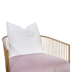 Bottega Armchair In Gold Metal Frame