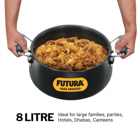 Futura ABH8 8L HA Bigboy Biryani Handi