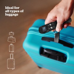 Homedics SCL-L100-BKR 3YW Luggage Scale For Travel