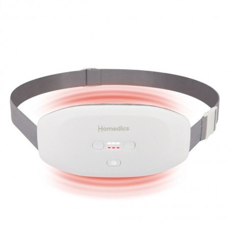 Homedics WMH-200H Rechargeable Heating & Vibration Belt 3YW