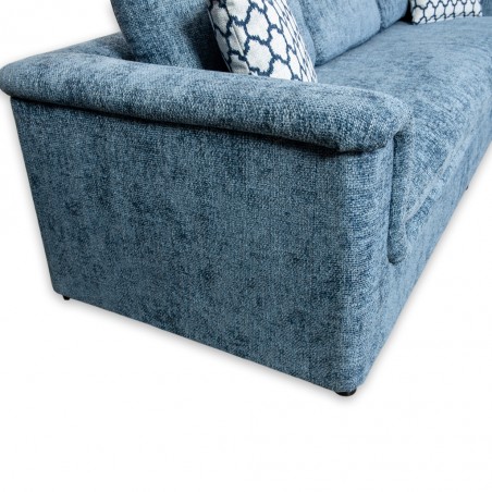 Florence 2 Seater In Blue Fabric