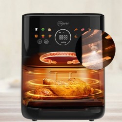 Mayer MMAF606D 6L Crisp PRO Dual Heating Air Fryer With Mist