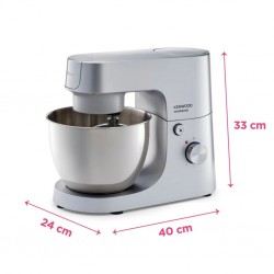 Kenwood KHH01.120SI 5L Silver Stand Mixer With Glass Blender 00C158411KEAS