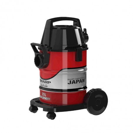 Sharp EC-WD1621 1600W Wet & Dry Barel Vacuum Cleaner 2YW "O"
