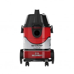 Sharp EC-WD1621 1600W Wet & Dry Barel Vacuum Cleaner 2YW "O"