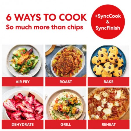 Instant Pot VORTEXDUALCLEARC 8.5L Clear Cook Air Fryer "O"
