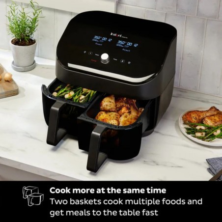 Instant Pot VORTEXDUALCLEARC 8.5L Clear Cook Air Fryer "O"