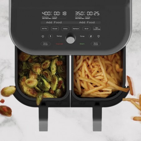 Instant Pot VORTEXDUALCLEARC 8.5L Clear Cook Air Fryer "O"