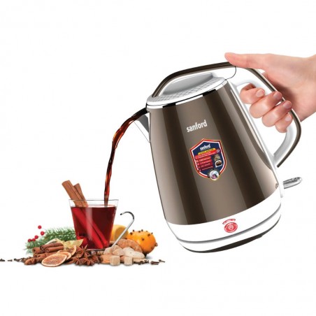 Sanford SF3364EK 1.7L 2YW Cool Touch Kettle Double Shell "O"