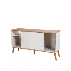 Rubi Low TV Cabinet Nature/Off White