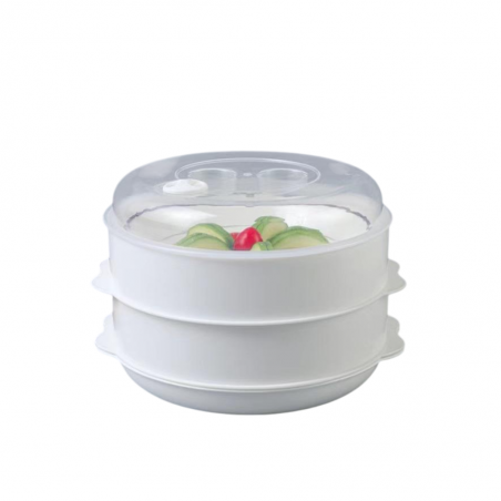 Food Steamer Set, 2 Tiers