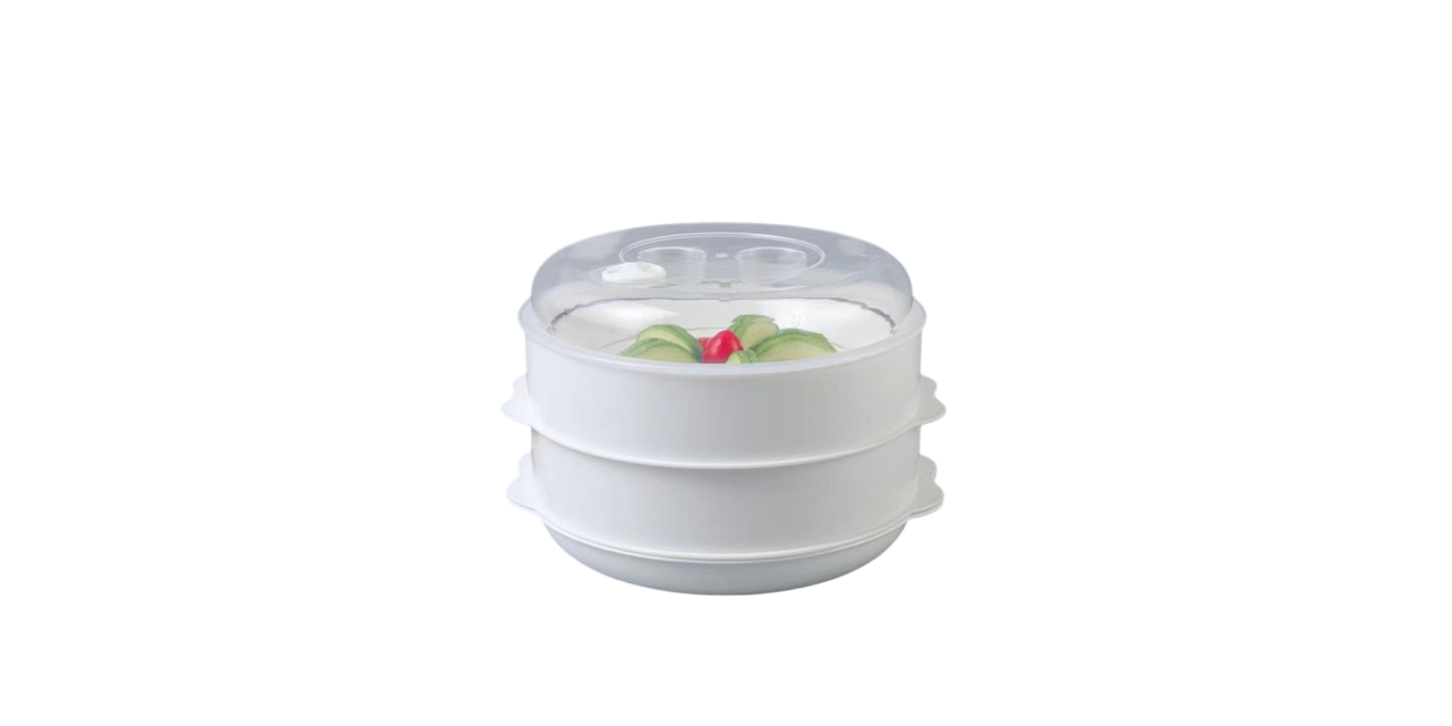 Food Steamer Set, 2 Tiers
