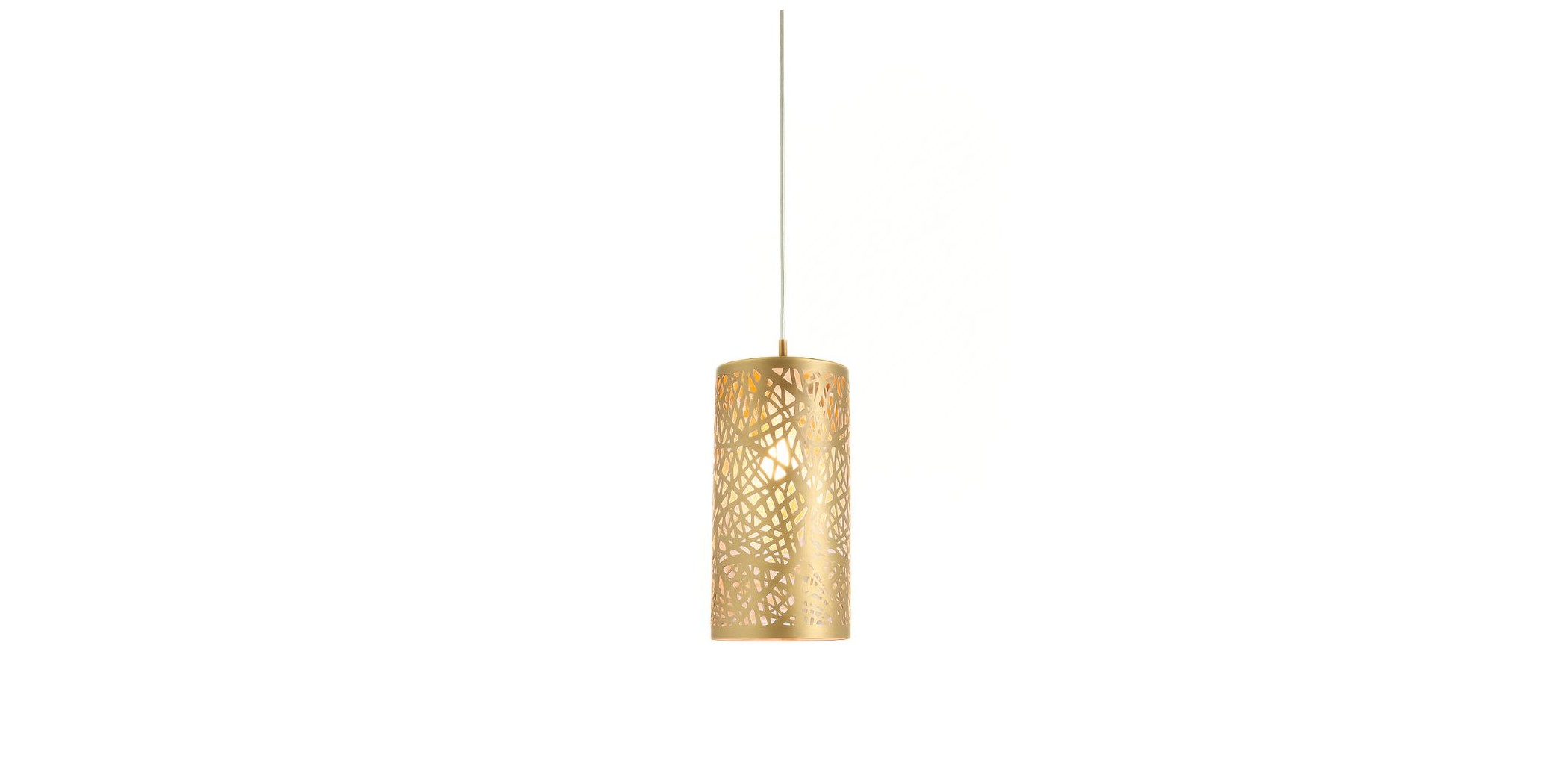 Pendant Lamp Metal 13x13x27cm L23470751