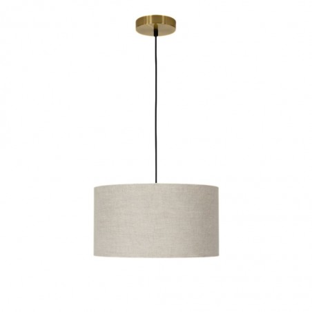 Pendant Lamp Metal & Fabric 35x35x23cm