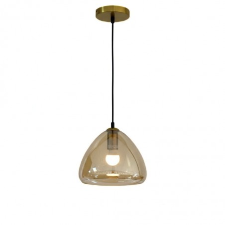Pendant Lamp Metal & Glass D23x23x20cm	L2347023