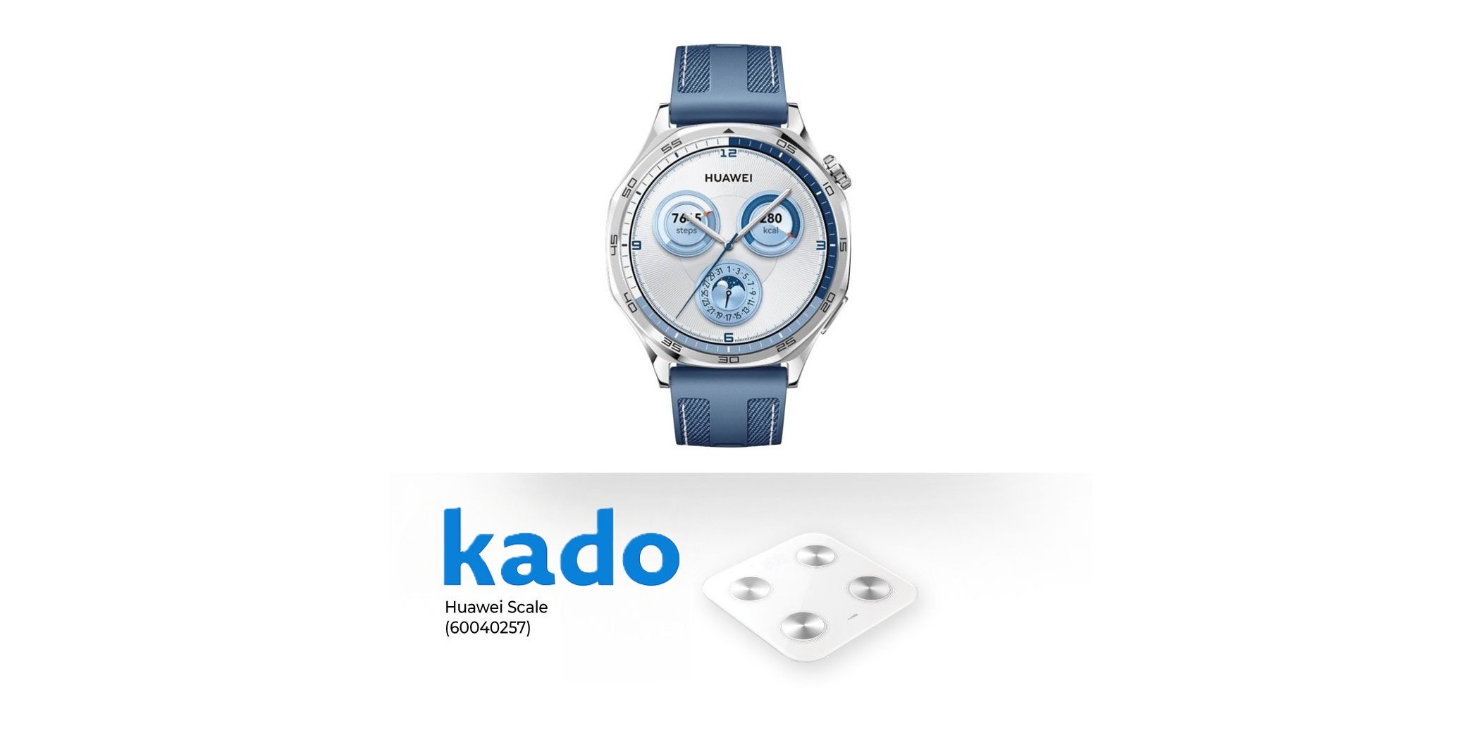 Huawei Watch GT 5 Blue 46mm & Free HUAWEI Health Scale