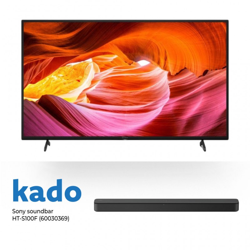 Sony KD-65X75K 4K Smart Android Led Tv & Free Sony soundbar HT-S100F