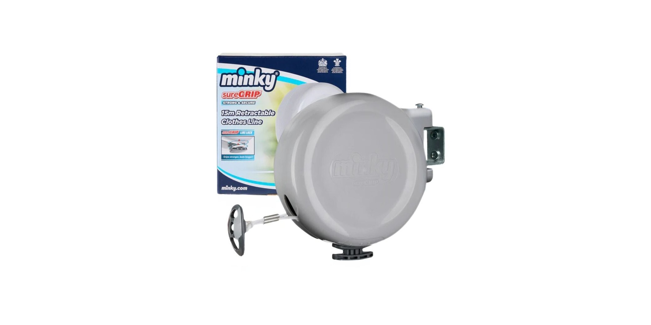 Minky MI020 15m Retractable Clothesline