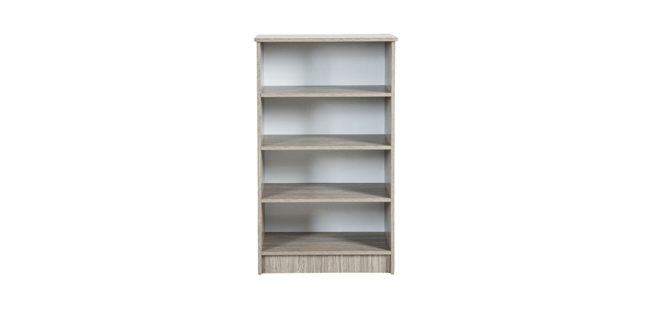 Zephyr Bookshelf In Melamine MDF Mistrale Grey