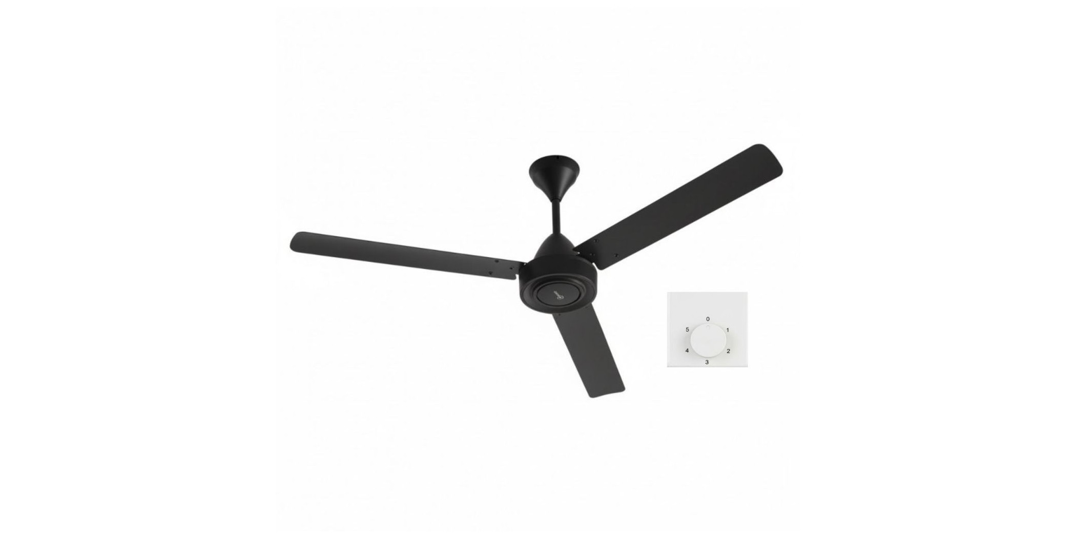 Midea FC-150-23 60'' Black Ceiling Fan "O"