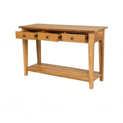 Victoria Console Table Natural Teak Victoria Console Table Natural Teak