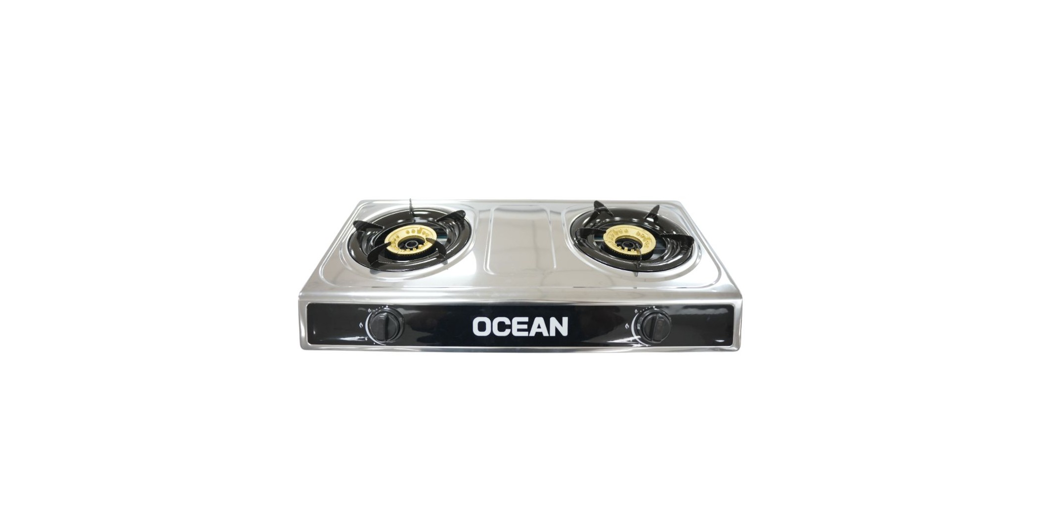 Ocean OCTGSL2FPROX 2 Burners Inox Table Top Gas Stove 2YW
