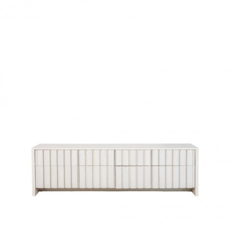 Flavi Low TV Cabinet Ash Grey