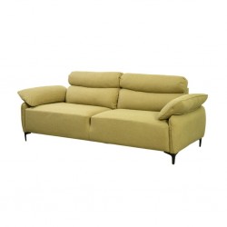 Comfy 3 Seater in Green Fabric Comfy 3 Seater in Green Fabric