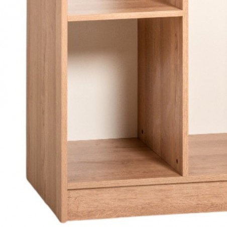 Built In Closet Red Oak With Separation Shelves & Hanger 800