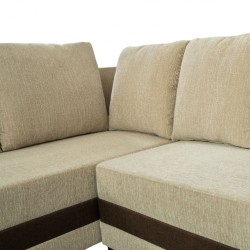 Oslo LHF Chaise + RHF 2 Seater Beige Fab